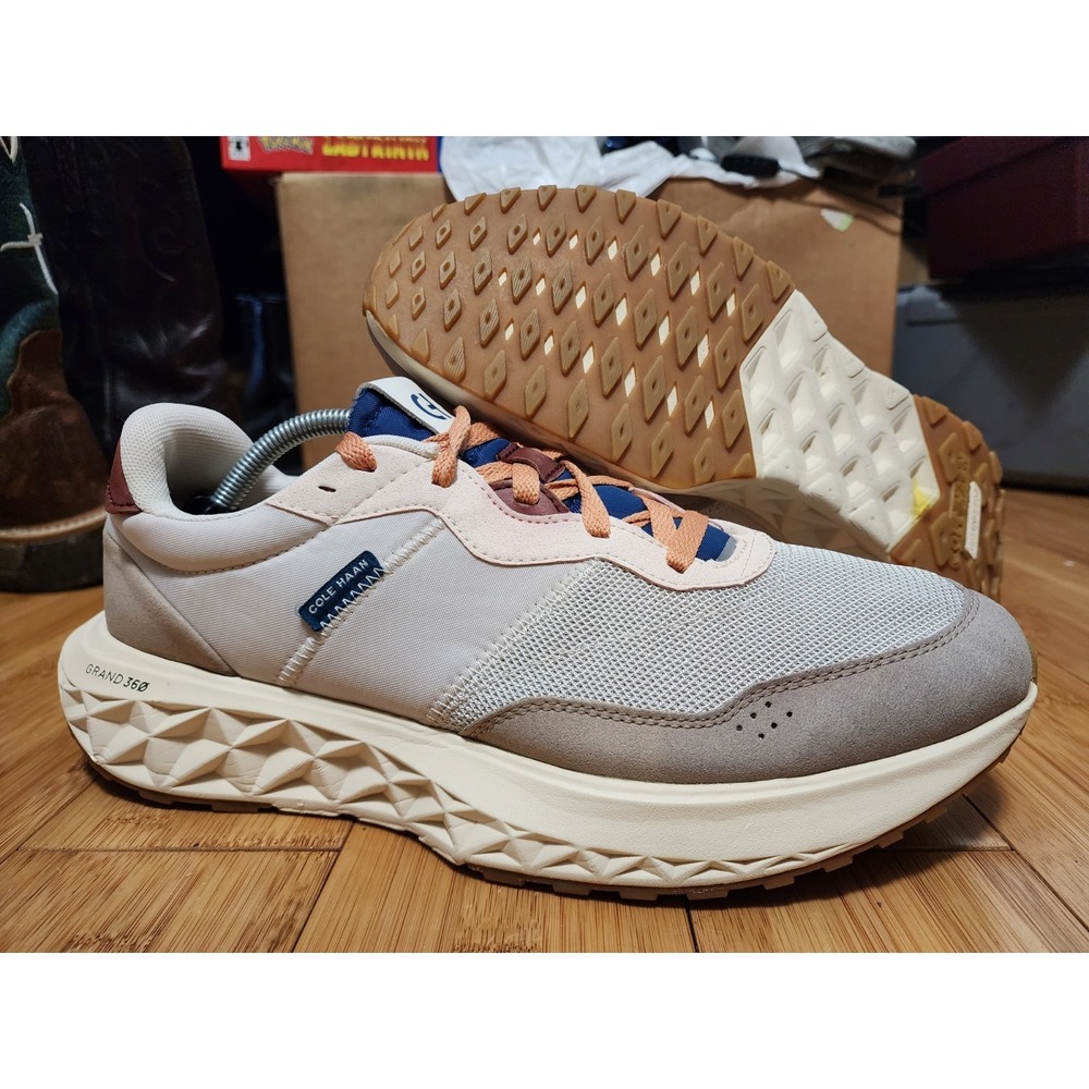 Cole Haan Zerogrand 360 All Day Runner Sneakers Beige Tan Mens 11.5 C36587